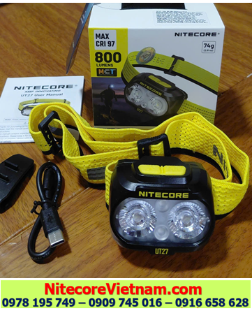 Đèn đội đầu Nitecore UT27